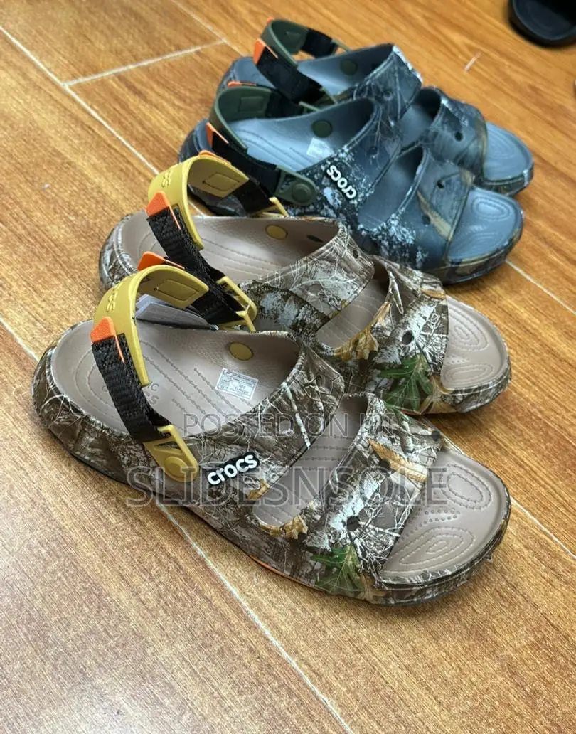 Classic All-Terrain Desert Camo Sandals. They