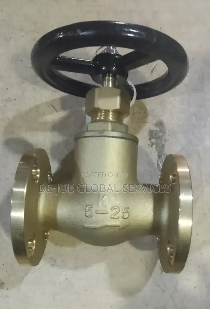 Globe Valve, Bronze, 5kgf/Cm2, Size 25mm, Face To Face 120mm