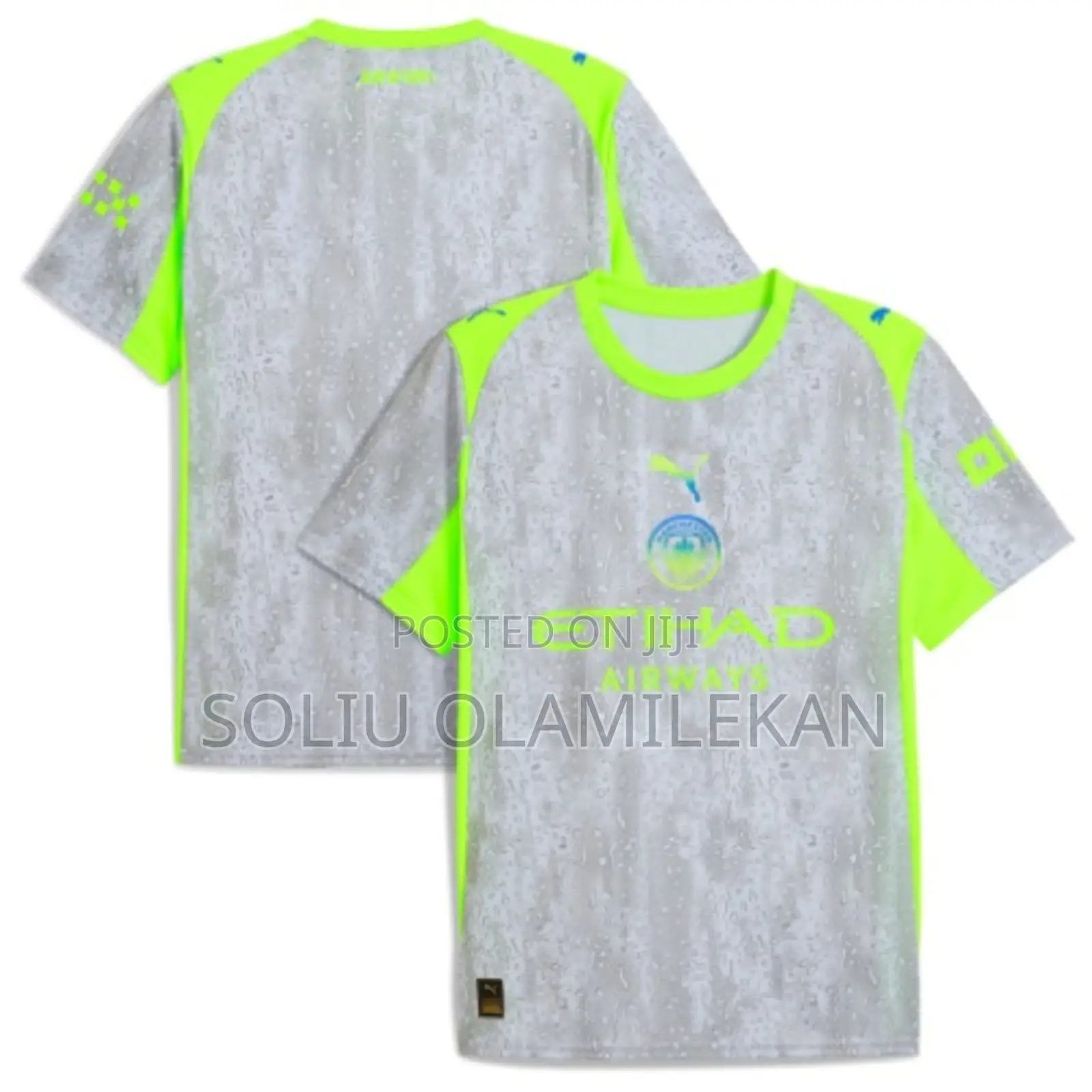 Manchester City 2025/26 Latest Third Kit Jersey