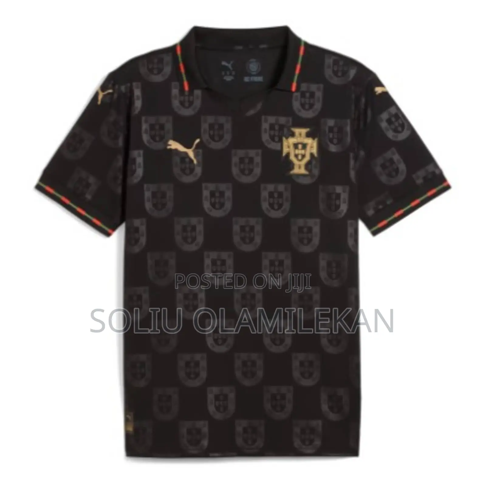 Portugal Latest Special Edition Jersey - Black