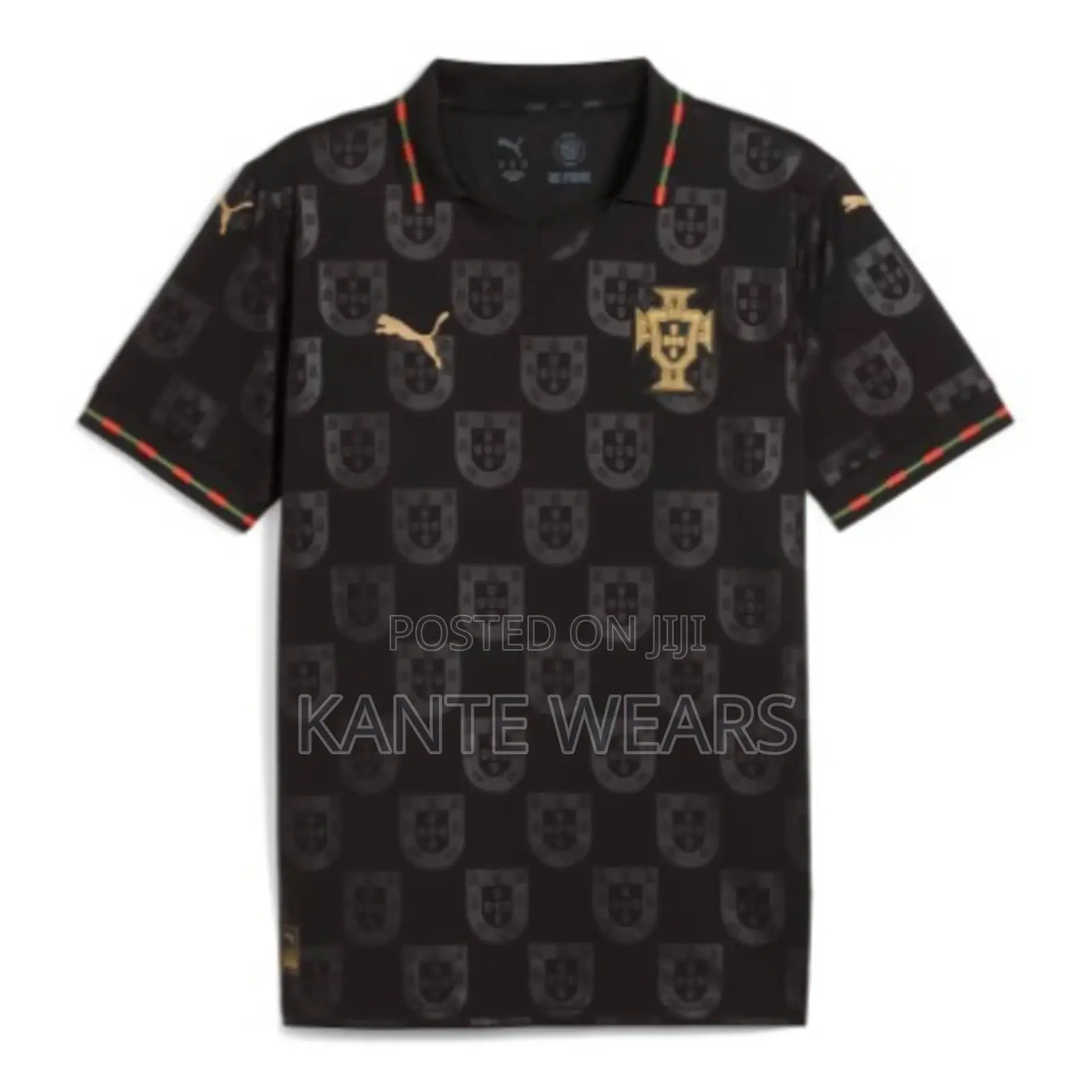 Portugal Latest Special Edition Jersey - Black
