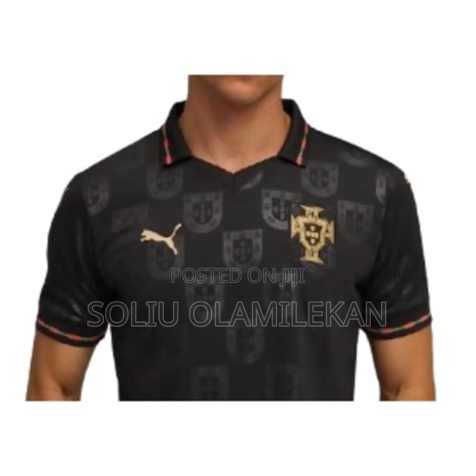 Portugal Latest Special Edition Jersey - Black
