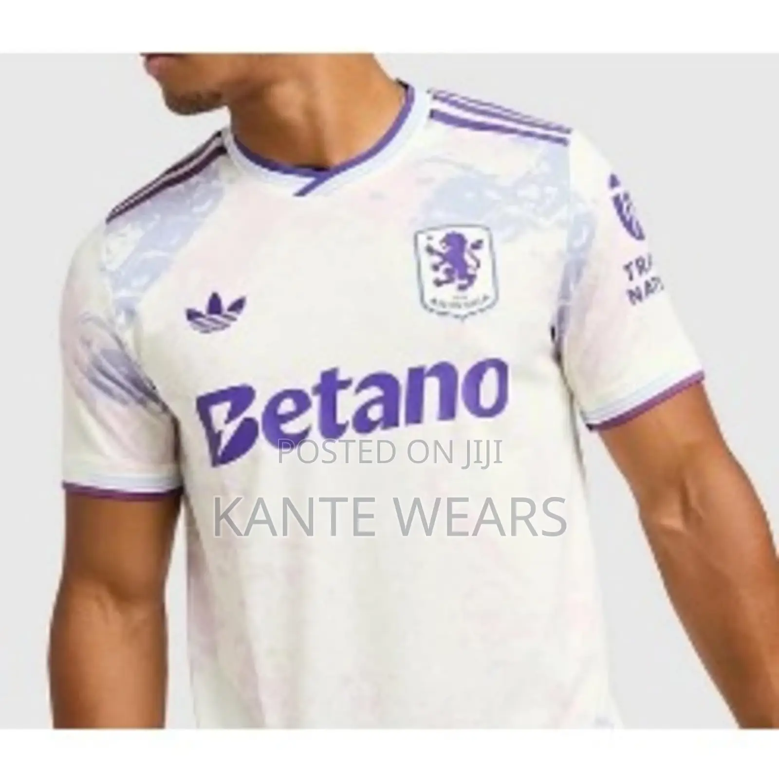 Adidas Aston Villa 2025/26 Latest Third Kit Jersey