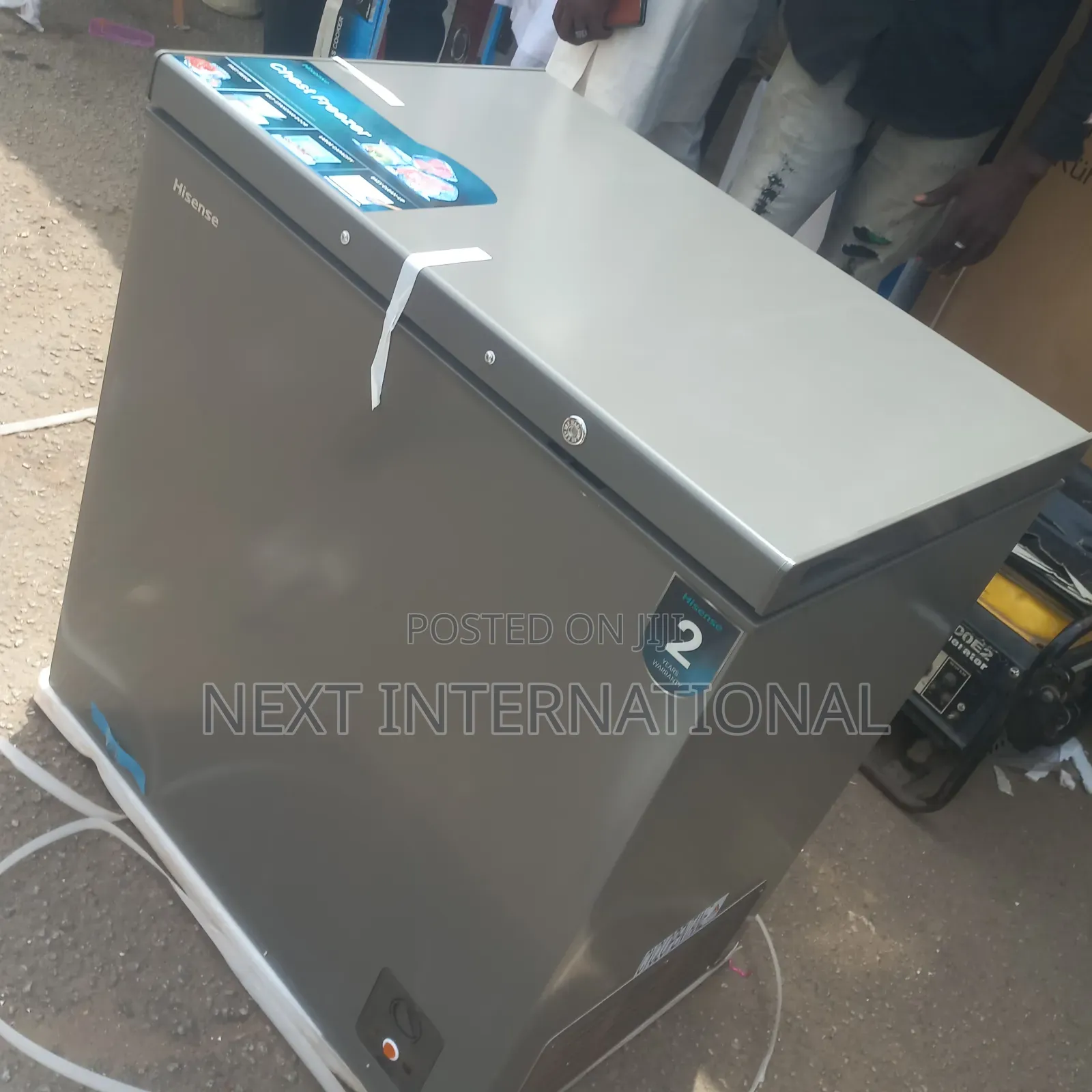 Hisense Chest Freezer (Fc260sh) Gray 200l