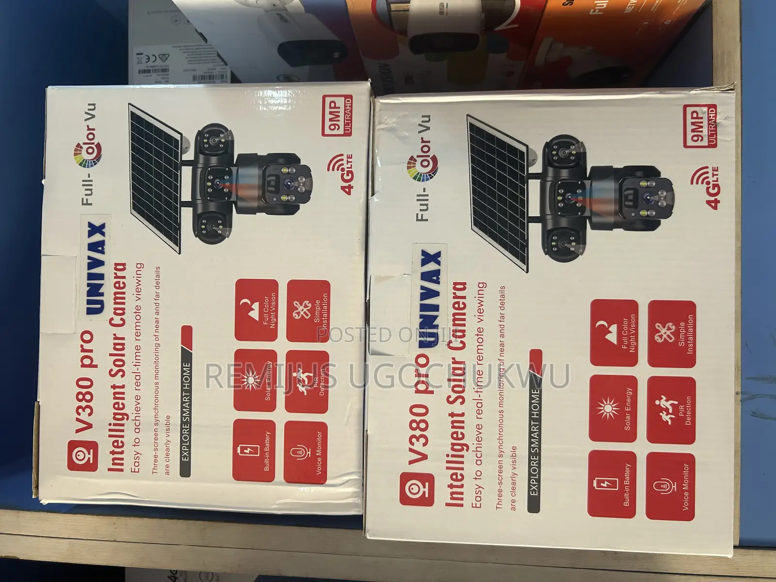 Solar PTZ Camera (Tripple Lense)