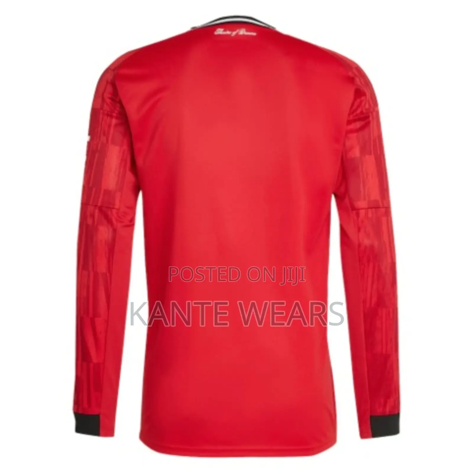Adidas Manchester United Long Sleeve 2025/2026 Home Jersey