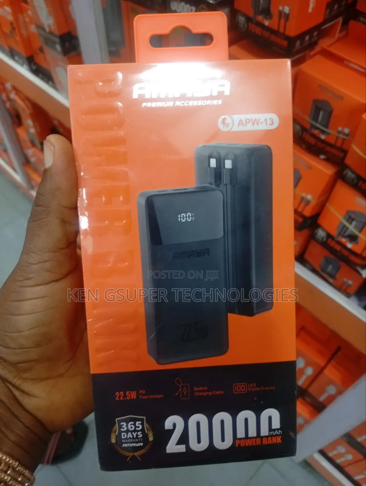 Amaya Power Bank 20000mah