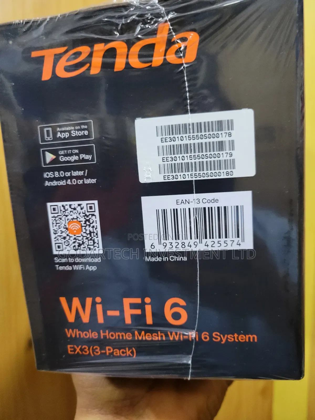 Tender Nova Wifi 6 3500