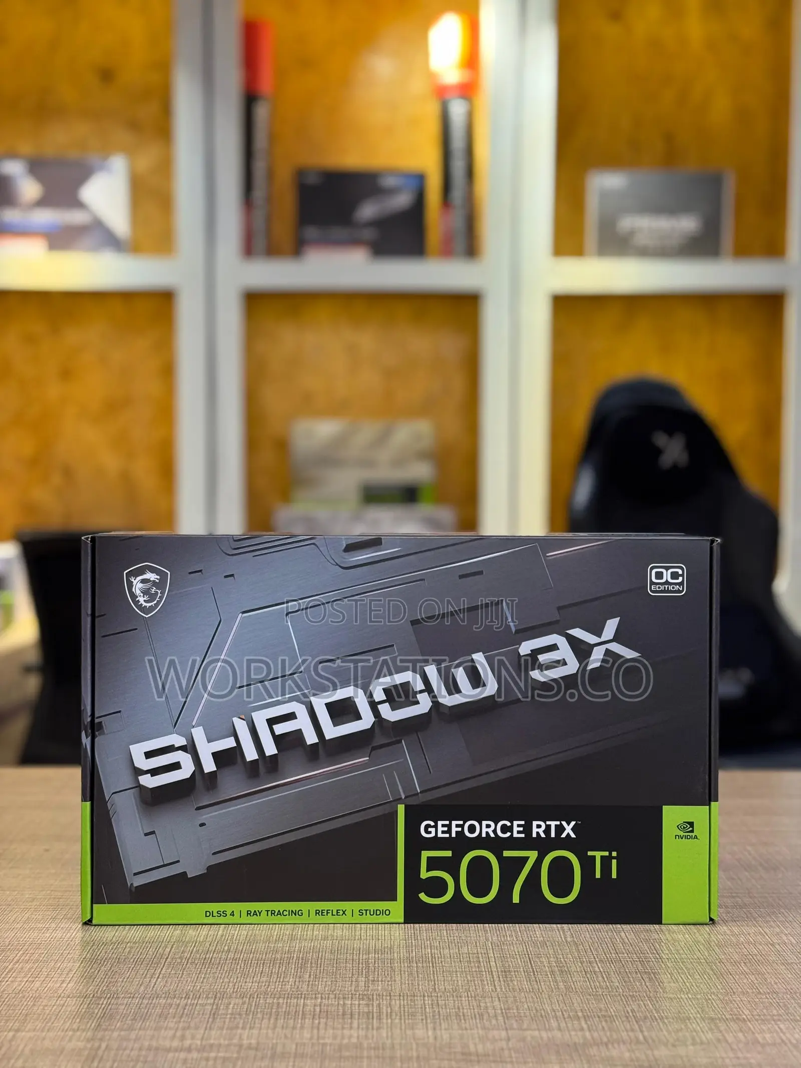 Msi Geforce RTX 5070 Ti Shadow 3x Oc Graphics Card