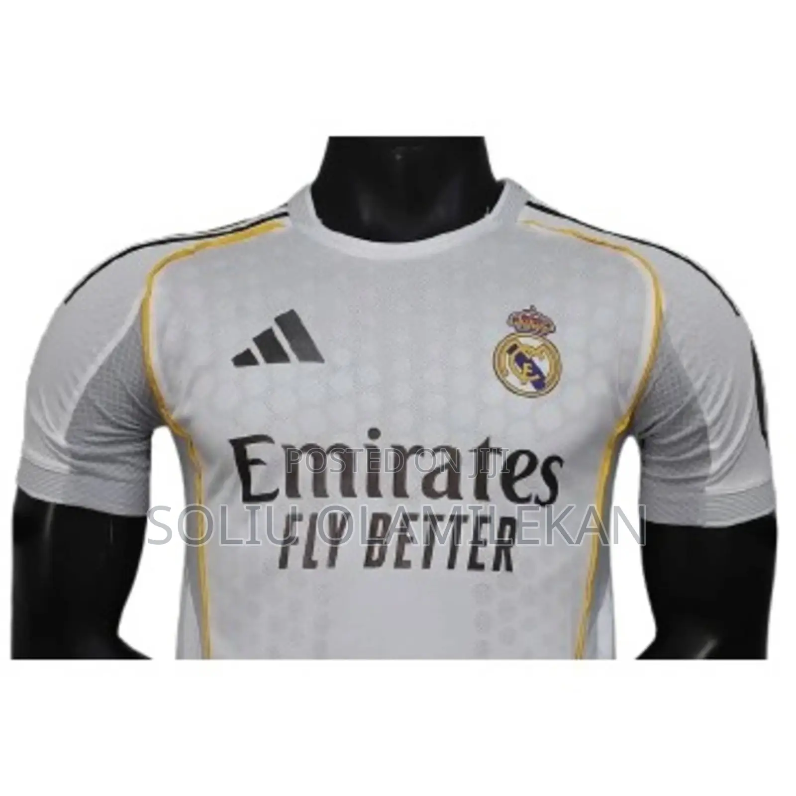 Adidas Real Madrid Player Grade 2025/2026 Home Jersey