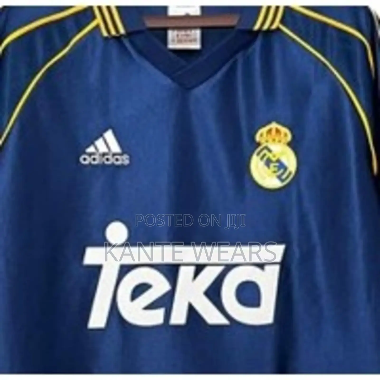 Adidas Real Madrid 1998/1999 Retro Third Kit Jersey