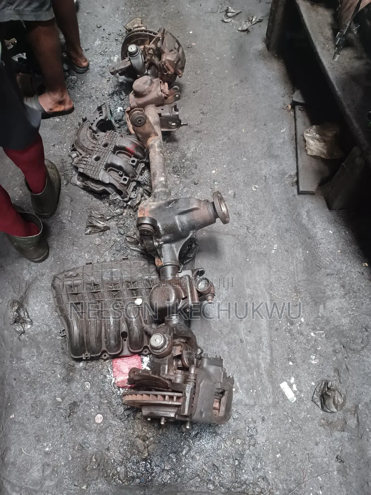 Complete Front Axle Wrangler Jeep 2010