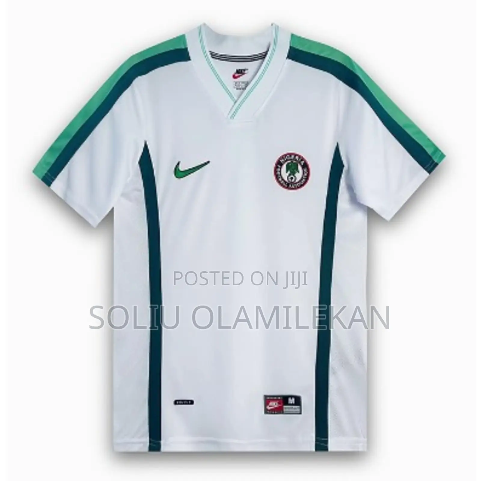 Nike Nigeria 1998 Retro Away Jersey - Classic Design