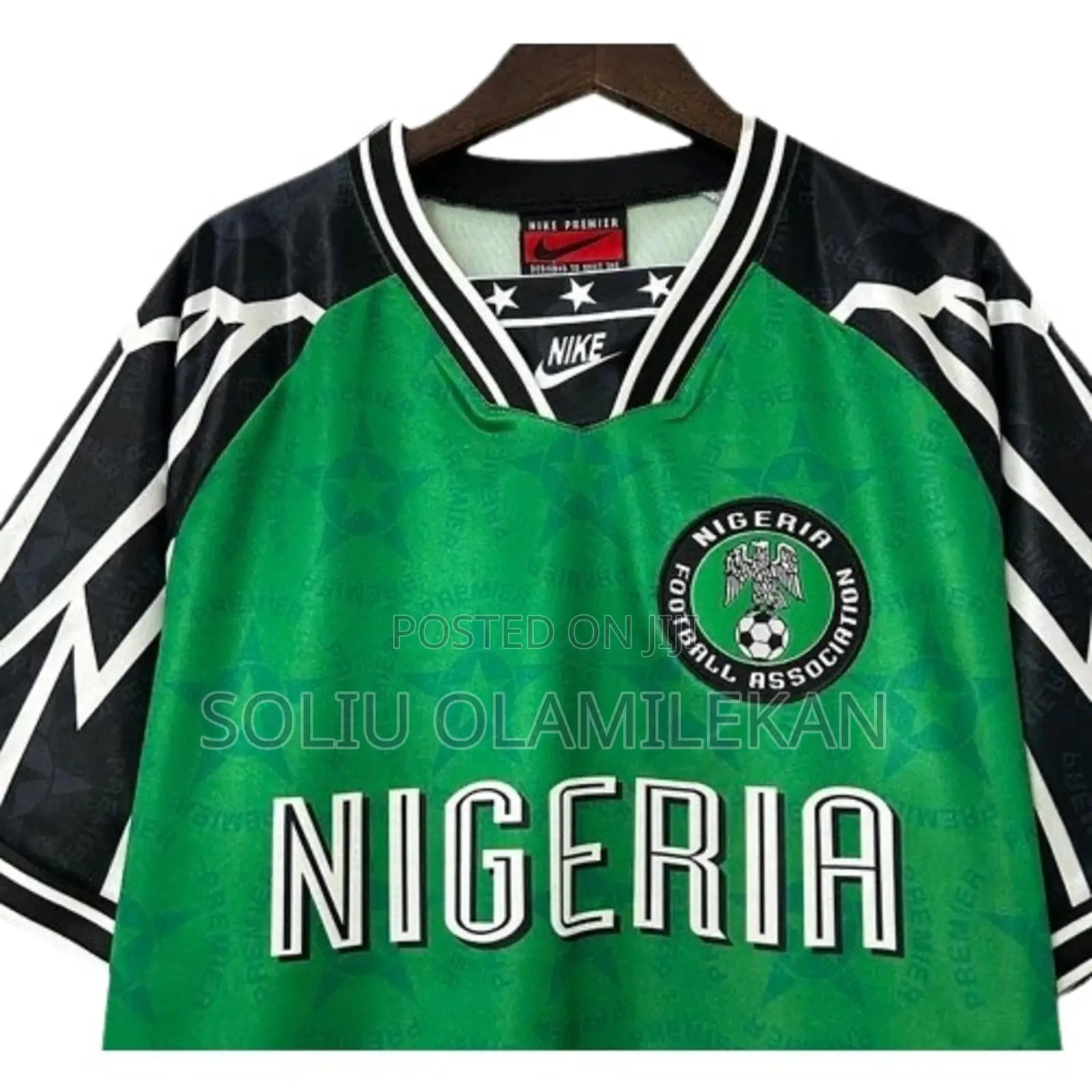 Nike Nigeria 1994 Retro Home Jersey