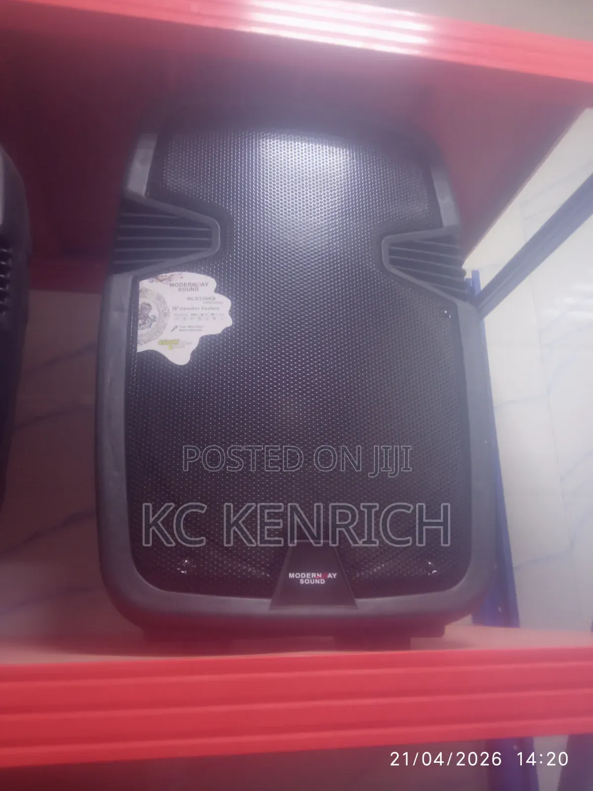 12 Inch Public Address Speaker With 2 Mic