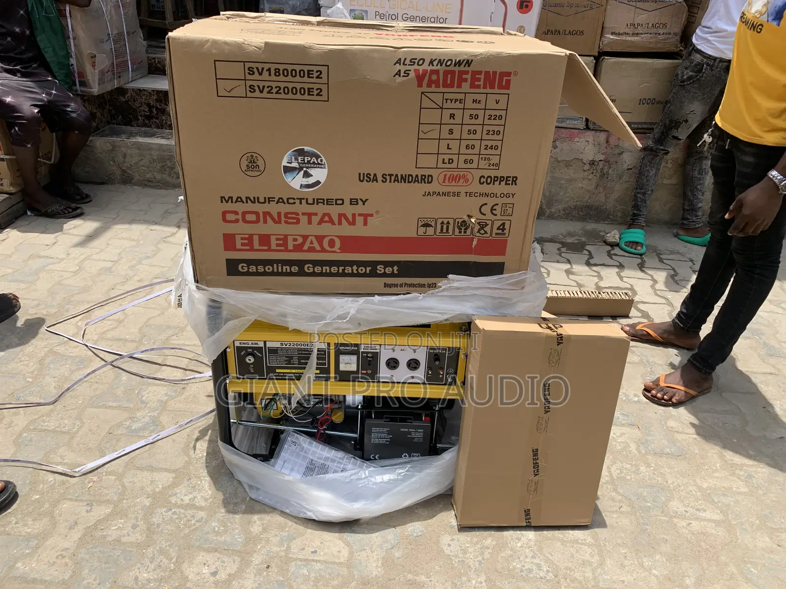 Elepaq 22000e2 Generator