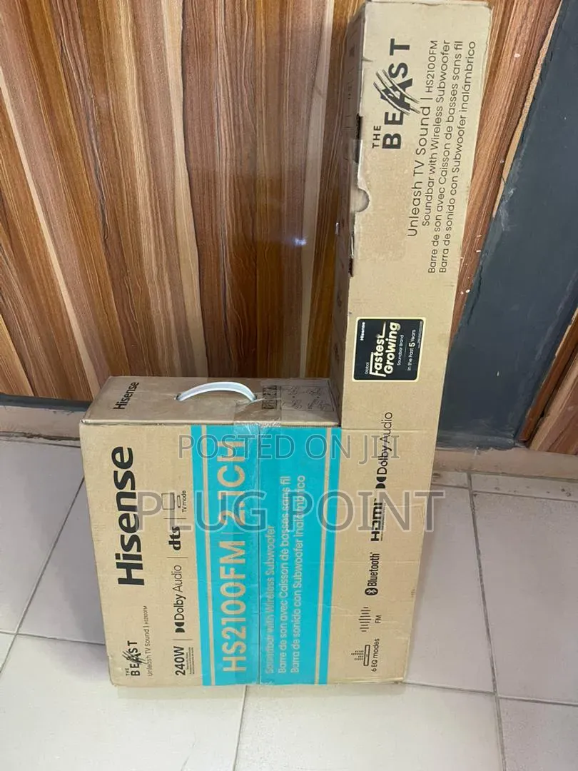 Hisense 240w Surround Sound Bar With Subwoofer