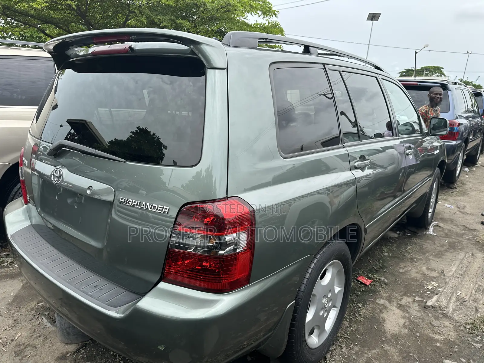 Toyota Highlander Limited V6 4x4 2007 Green
