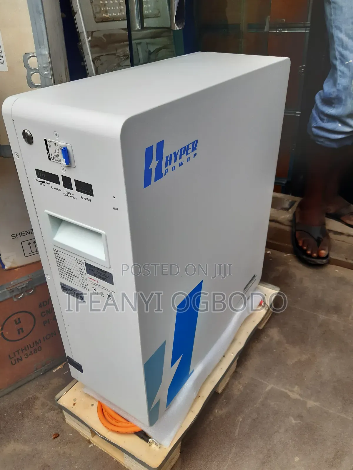 Hyper Lithium Ion Battery 6.5kwh 51.2v
