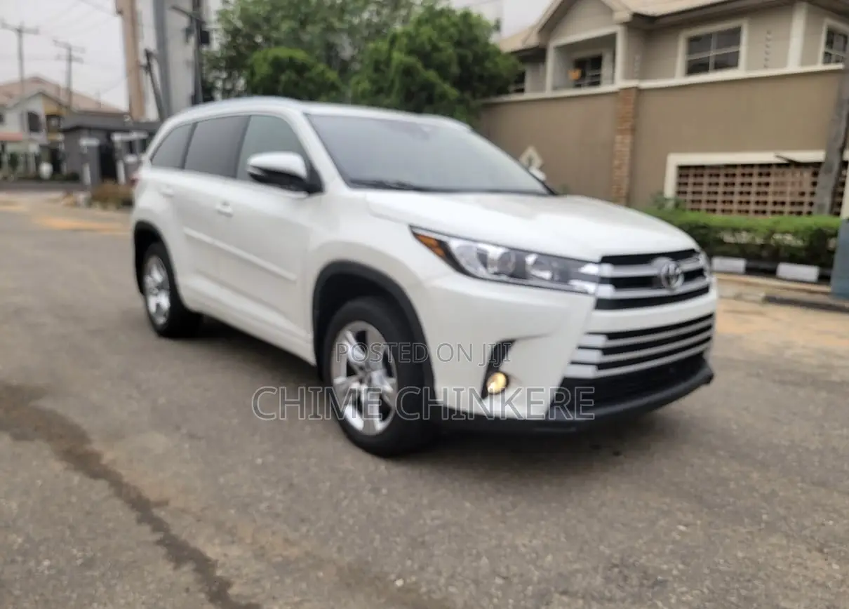 Toyota Highlander Limited Platinum 4x4 V6 (3.5L 6cyl 8A) 2017 White