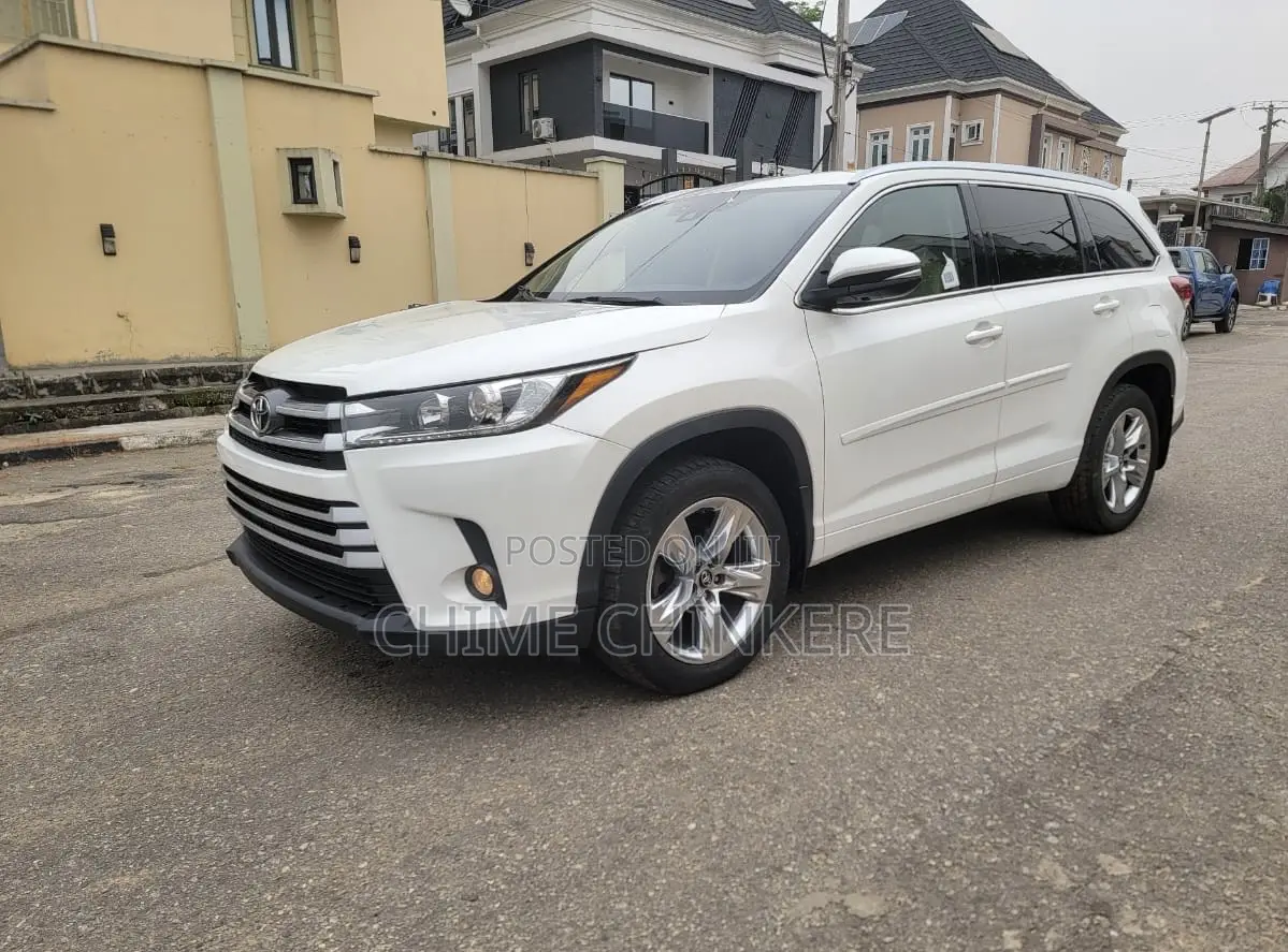 Toyota Highlander Limited Platinum 4x4 V6 (3.5L 6cyl 8A) 2017 White