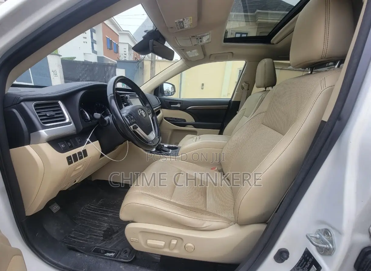 Toyota Highlander Limited Platinum 4x4 V6 (3.5L 6cyl 8A) 2017 White