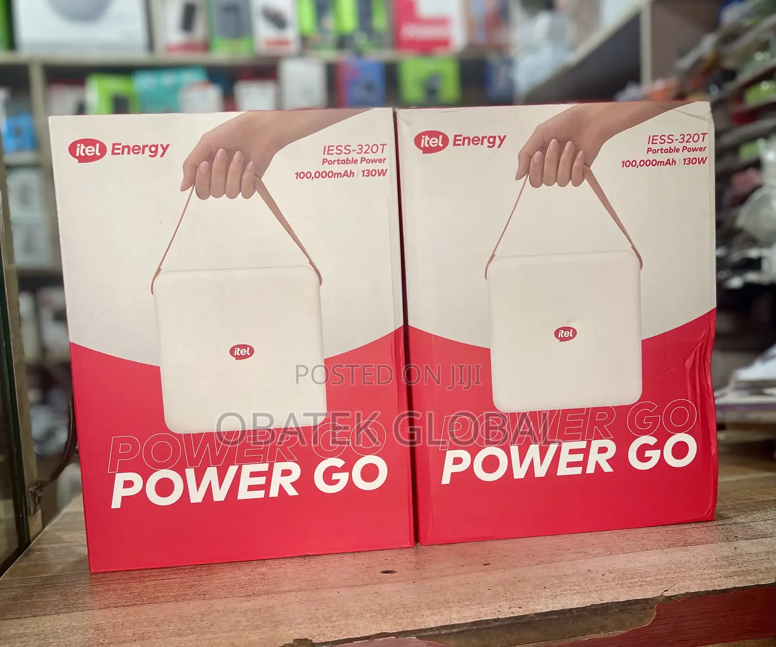 100,000mah Itel Power Go Powerbank.