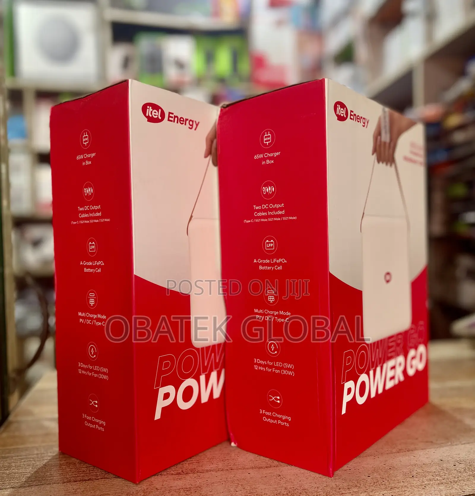 100,000mah Itel Power Go Powerbank.