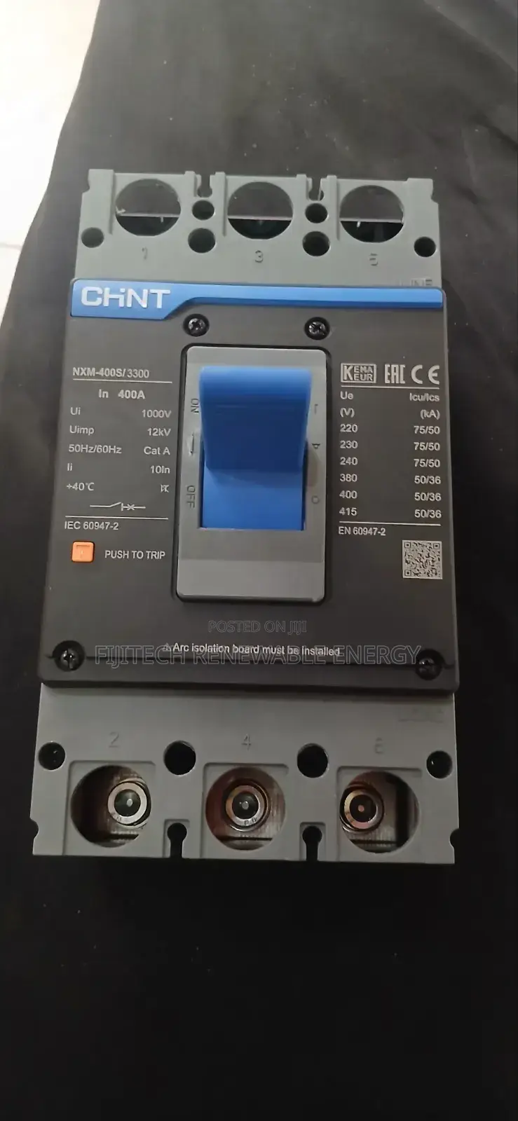 Chint NXM-400s/3300 Molded Case Circuit Breaker (Mccb).