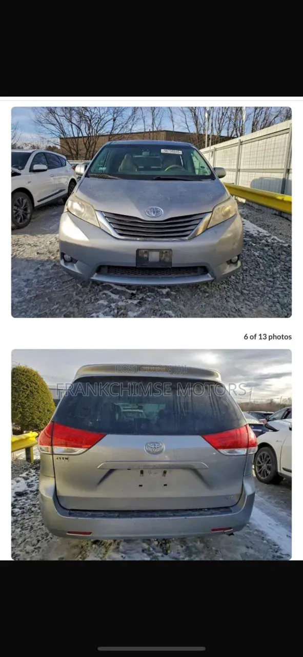 Toyota Sienna 2012 Gray