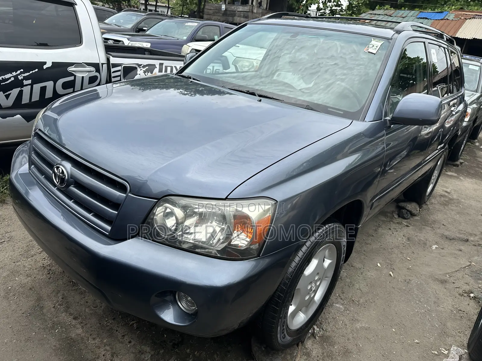 Toyota Highlander Limited V6 4x4 2007 Blue