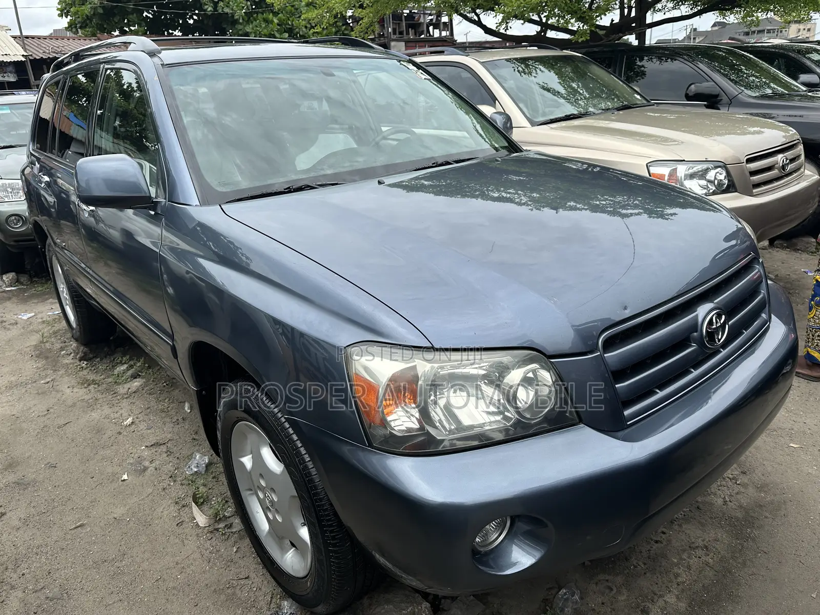 Toyota Highlander Limited V6 4x4 2007 Blue