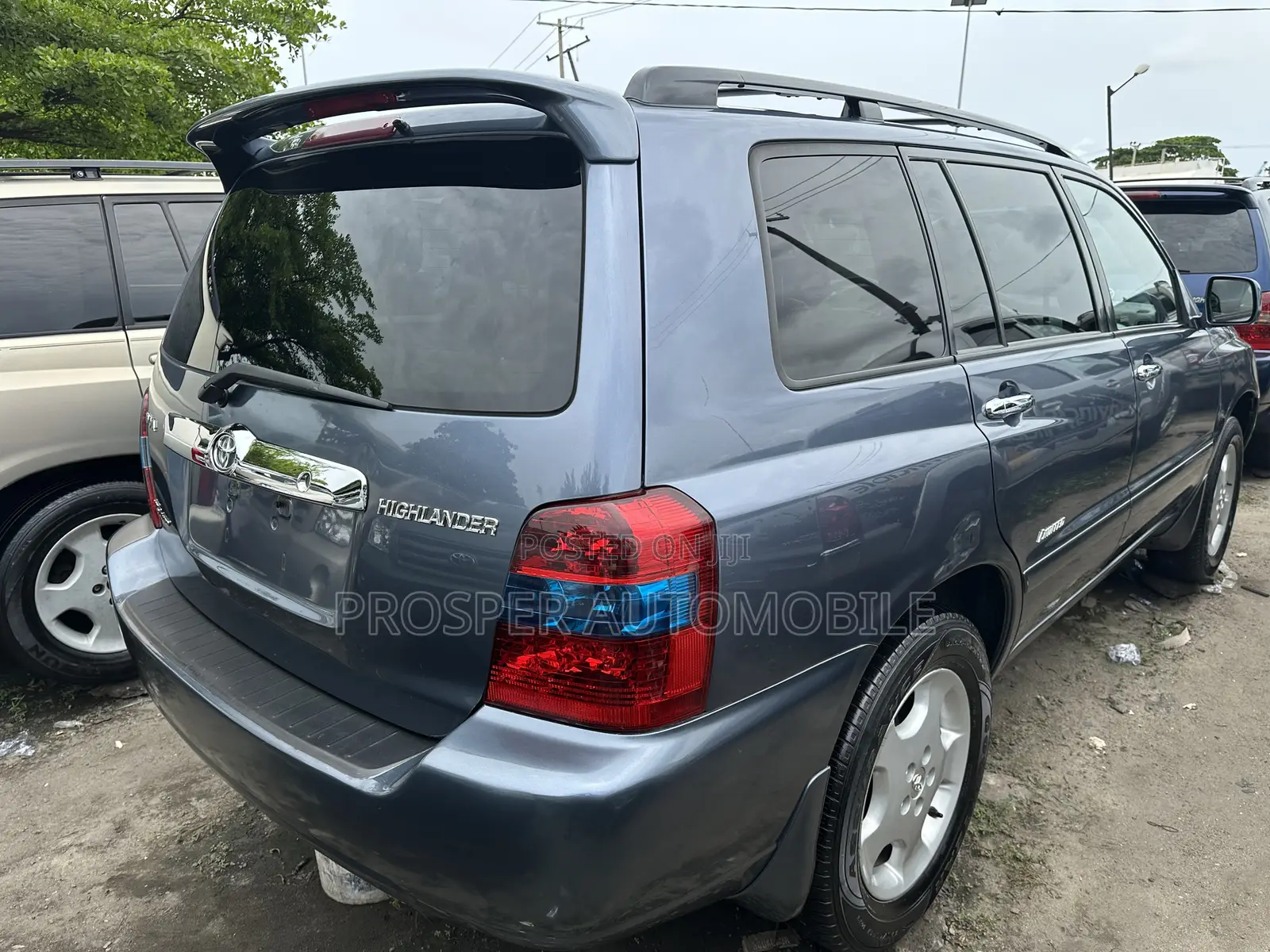 Toyota Highlander Limited V6 4x4 2007 Blue