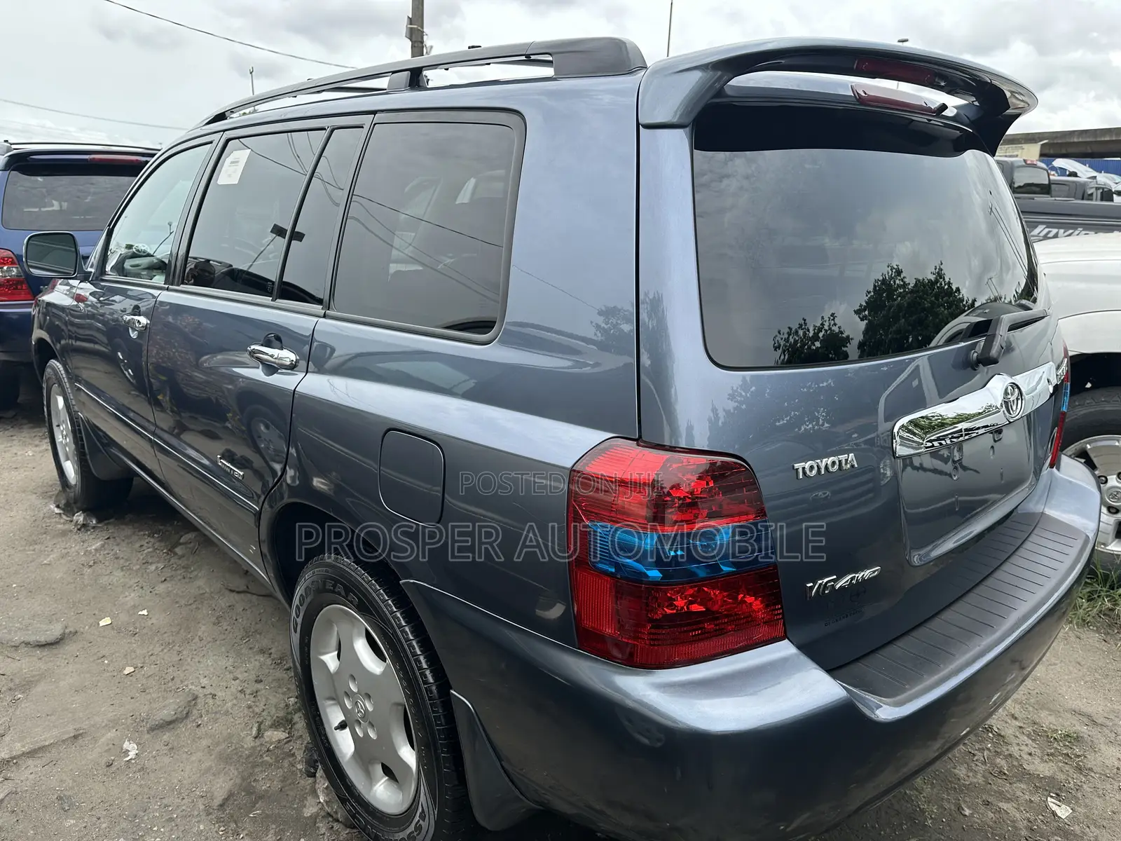 Toyota Highlander Limited V6 4x4 2007 Blue