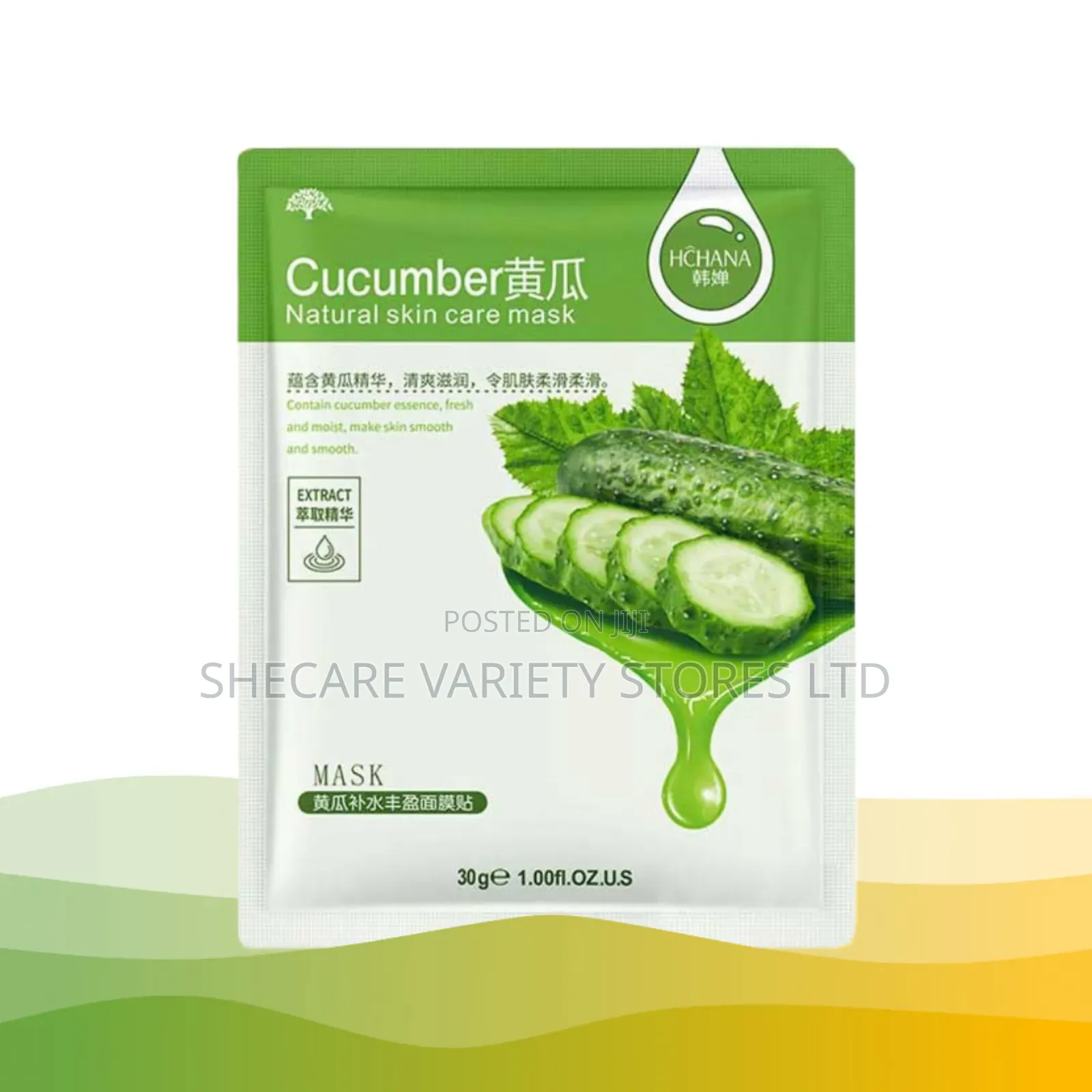 Face Masks Available – Aloe Vera, Vitamin C, Collagen, Acne Control