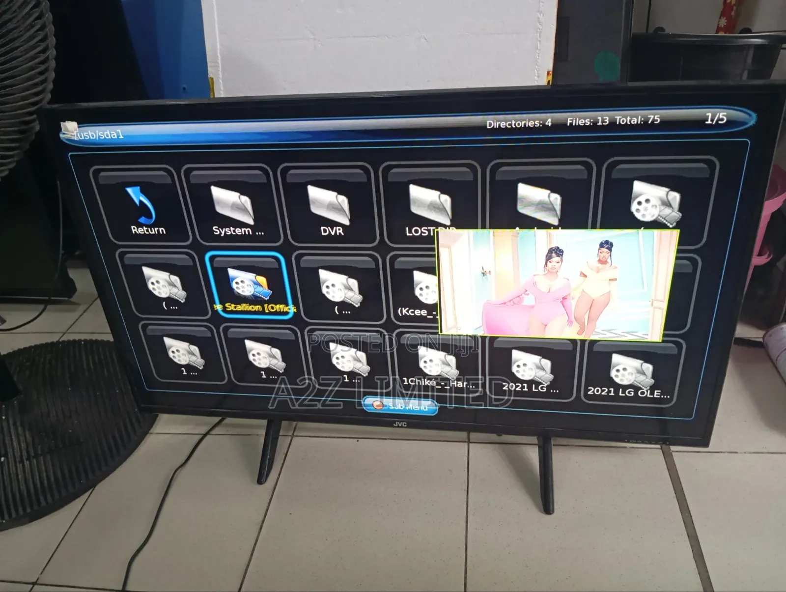 43inch JVC Led Tv