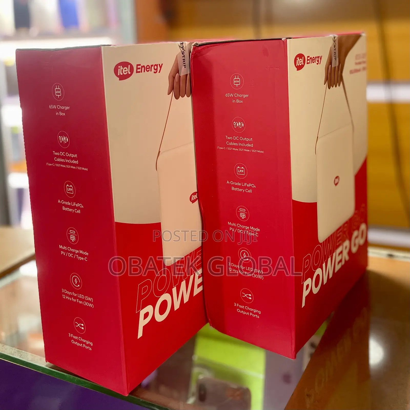 100,000mah Itel Power Go Power Bank