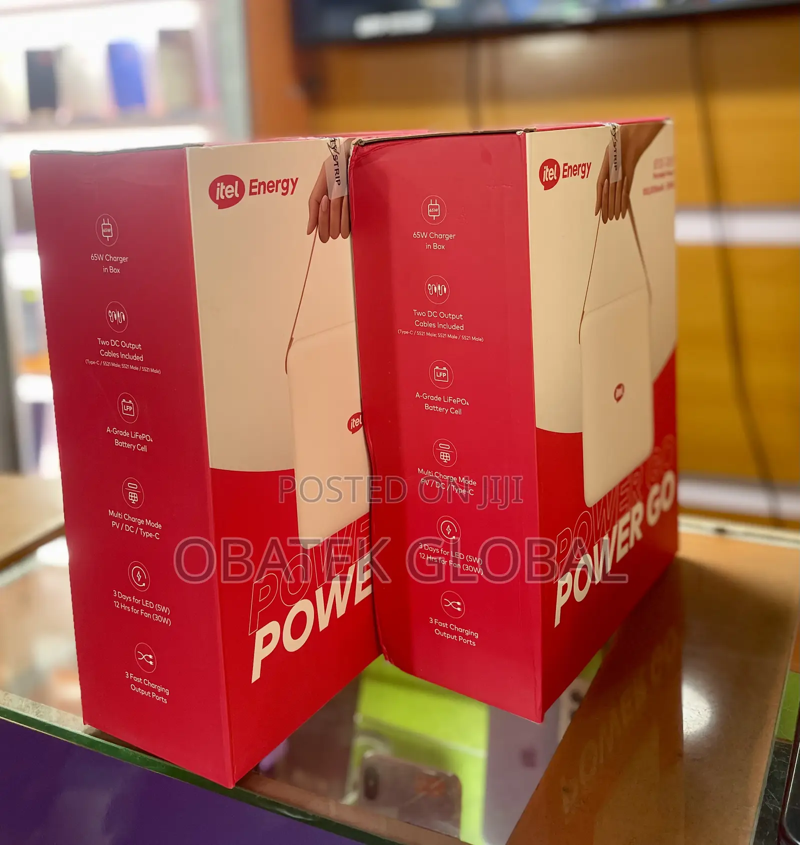 100,000mah Itel Power Go Power Bank