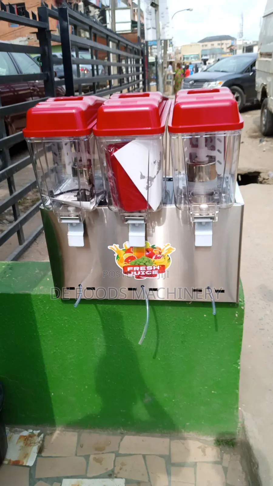 3 Tank Juice Despenser