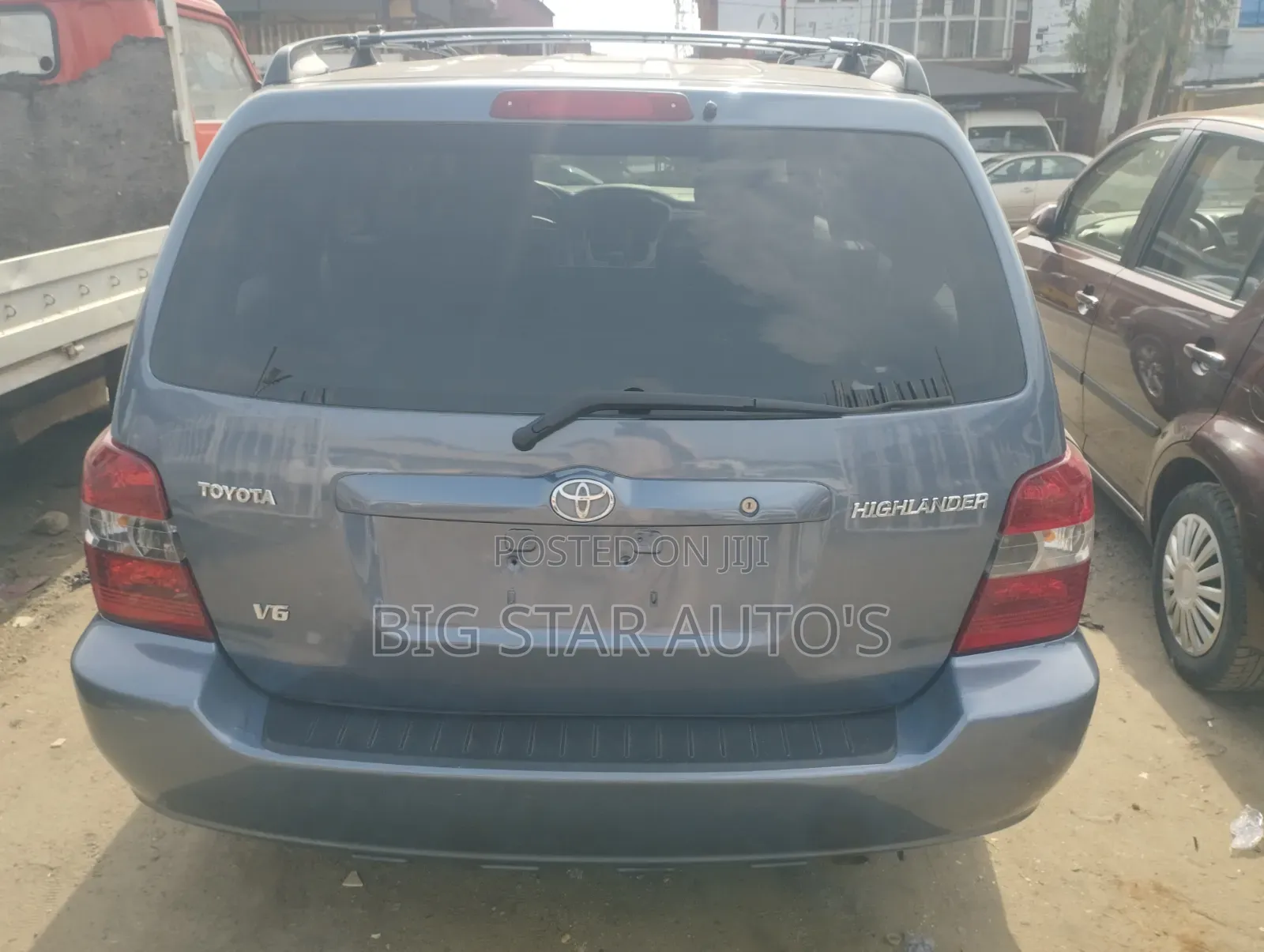 Toyota Highlander V6 2005 Blue