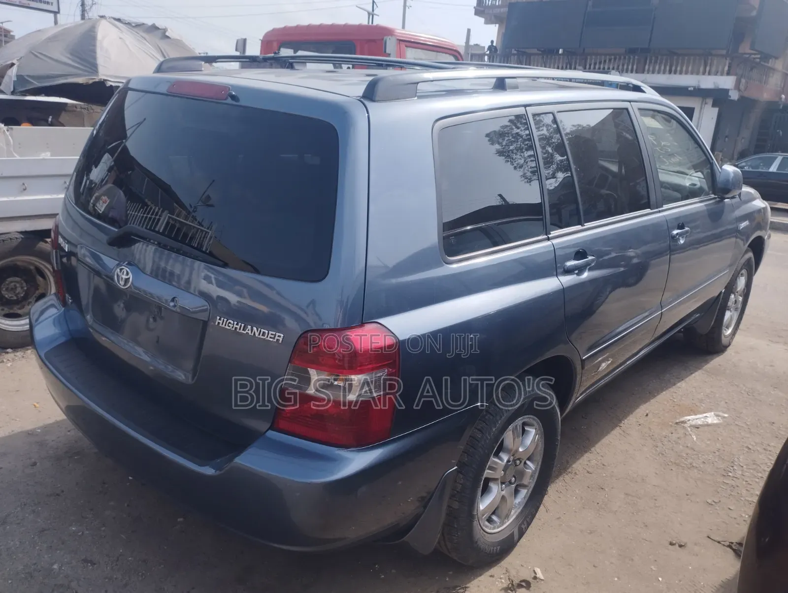 Toyota Highlander V6 2005 Blue