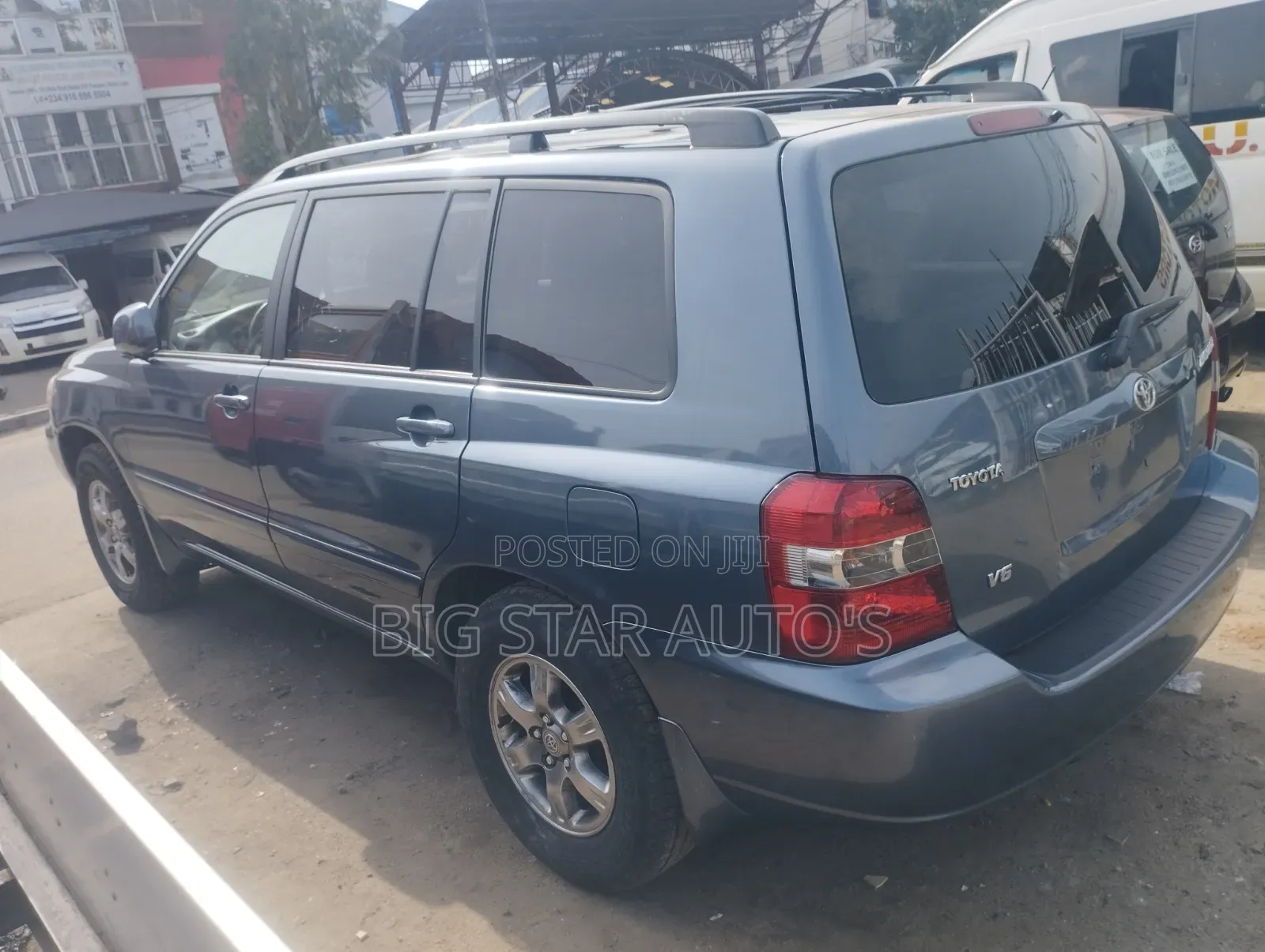 Toyota Highlander V6 2005 Blue