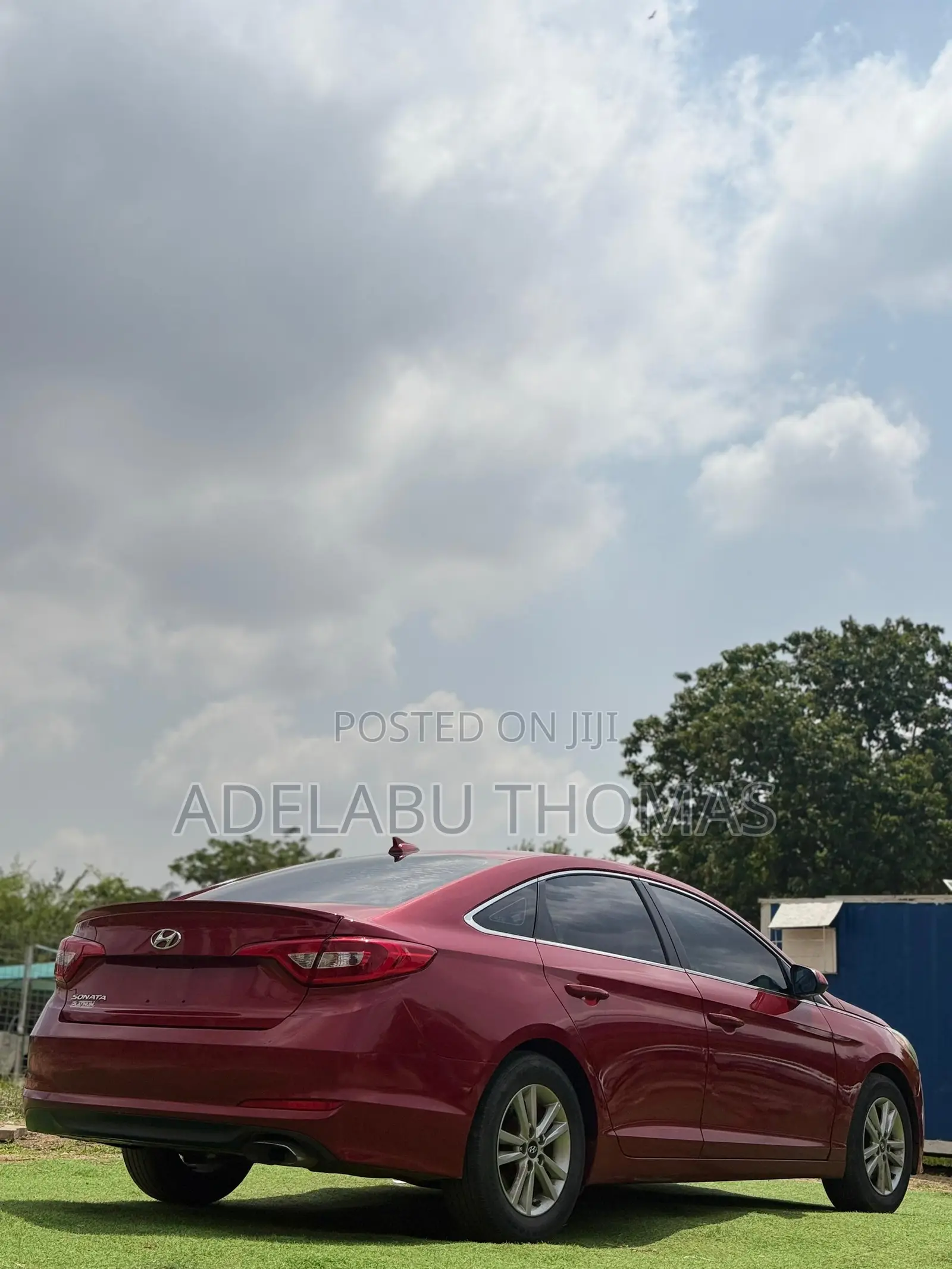 Hyundai Sonata ECO Sedan FWD (1.6L 4cyl 7A) 2017 Red