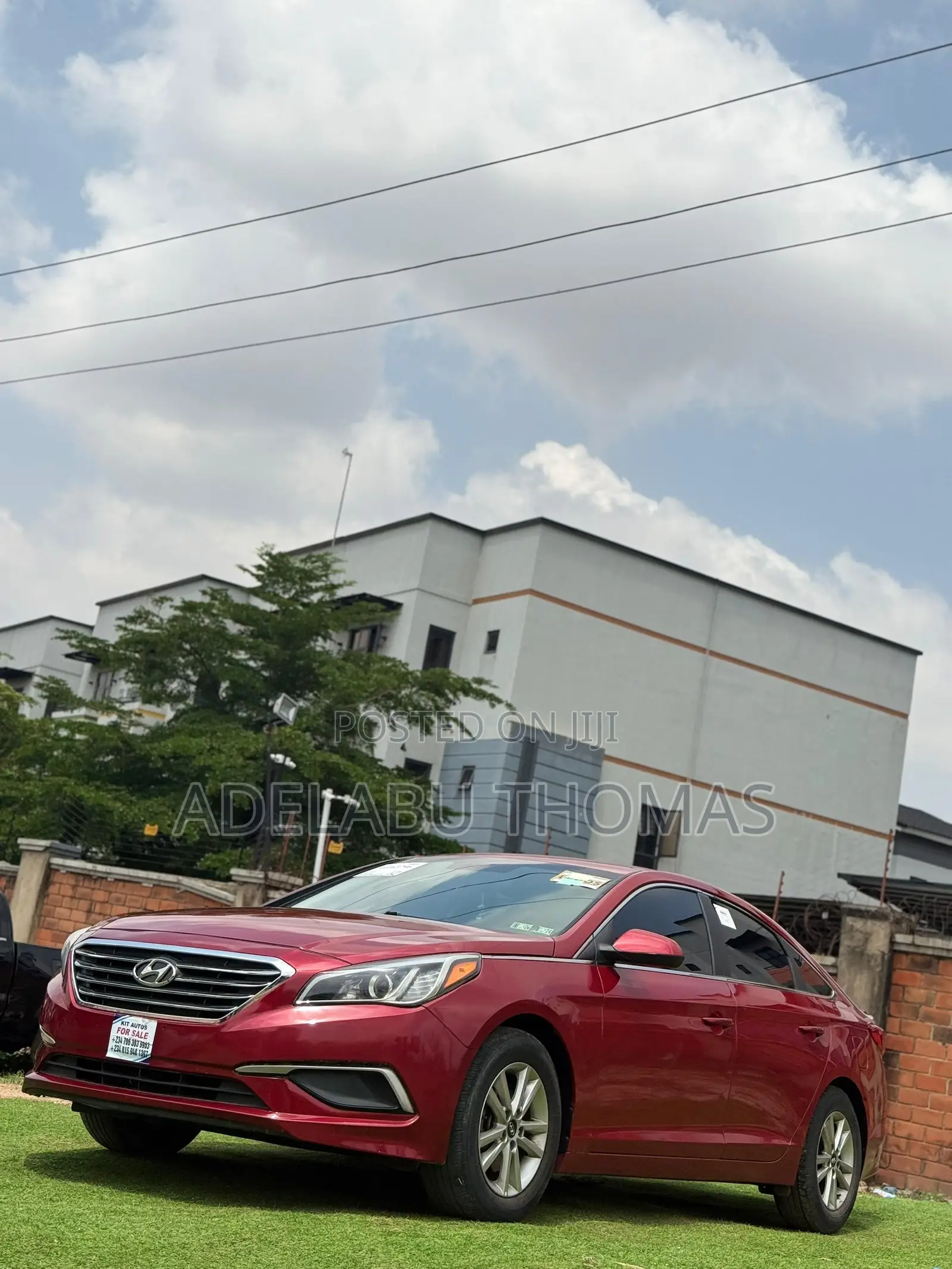 Hyundai Sonata ECO Sedan FWD (1.6L 4cyl 7A) 2017 Red