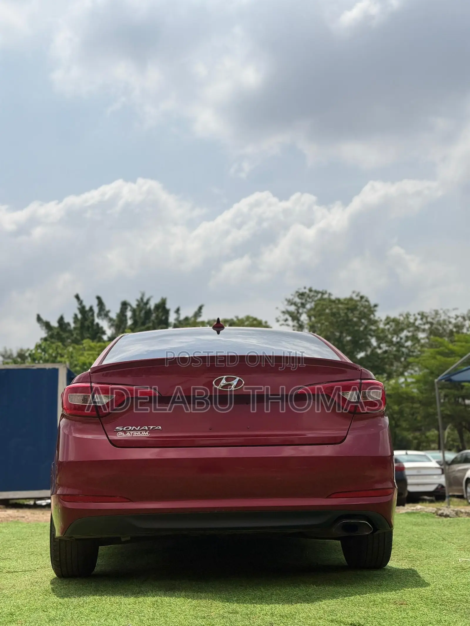 Hyundai Sonata ECO Sedan FWD (1.6L 4cyl 7A) 2017 Red
