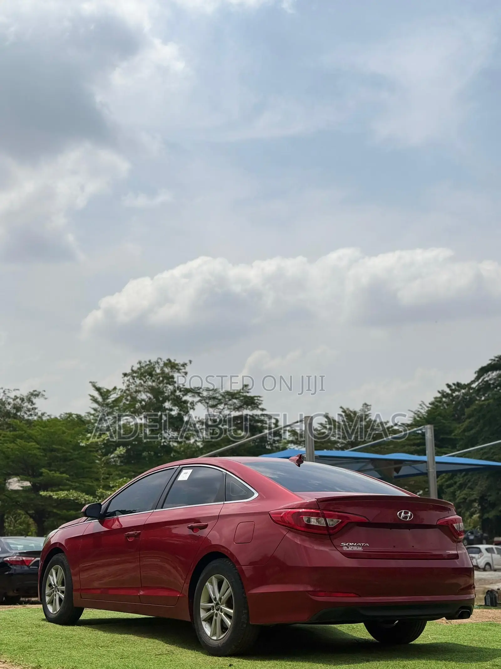 Hyundai Sonata ECO Sedan FWD (1.6L 4cyl 7A) 2017 Red