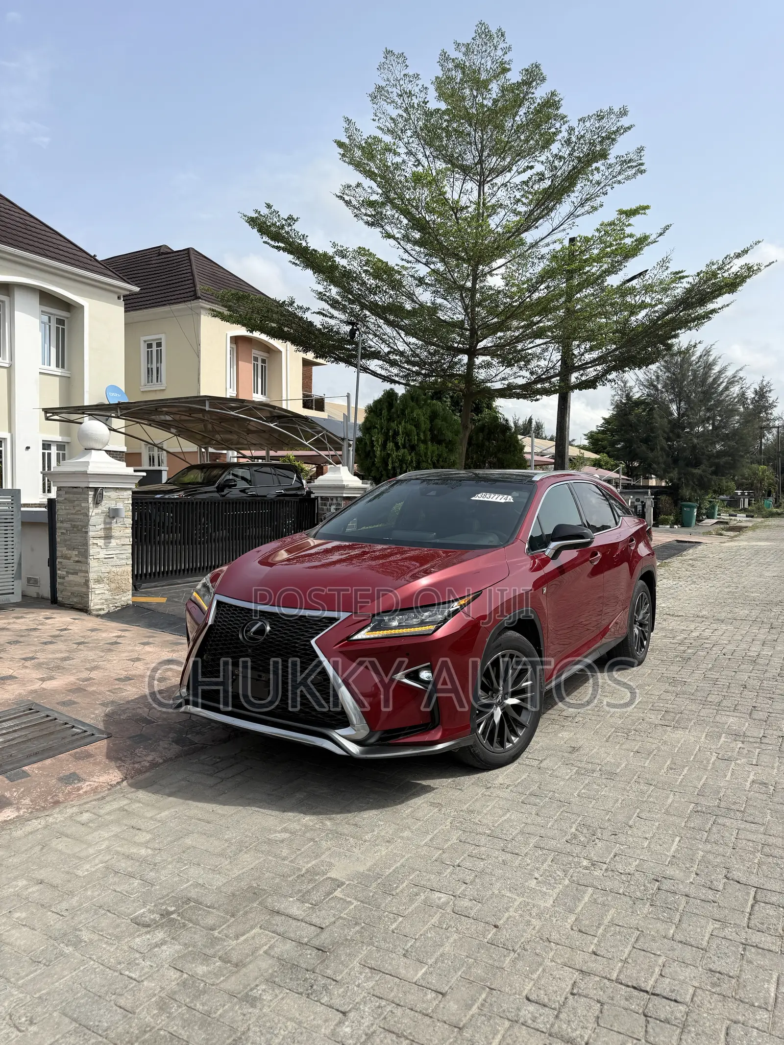 Lexus RX 350 F Sport AWD 2017 Red