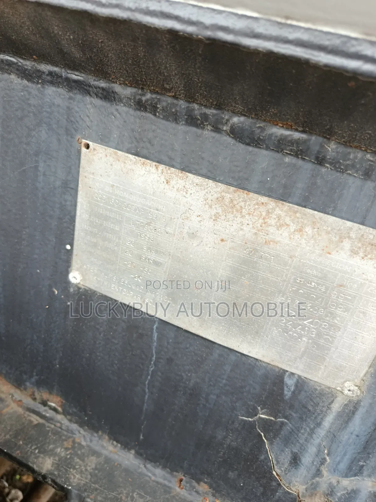 LPG Gas Tank 25 Tons