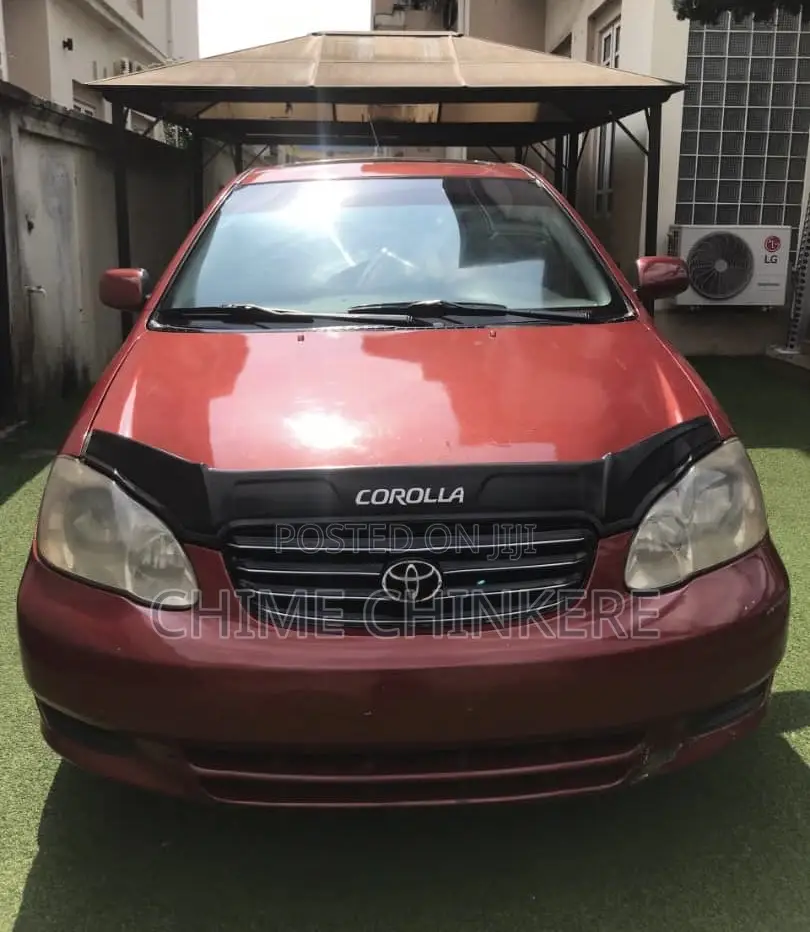 Toyota Corolla Sedan 2003 Red