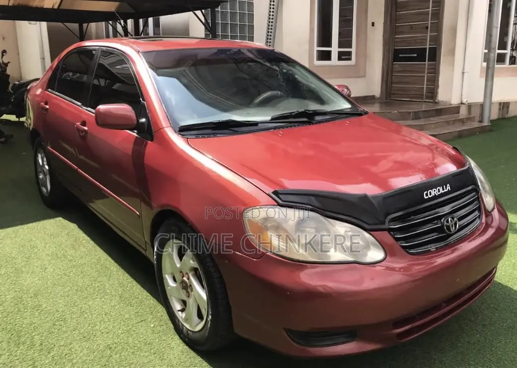 Toyota Corolla Sedan 2003 Red
